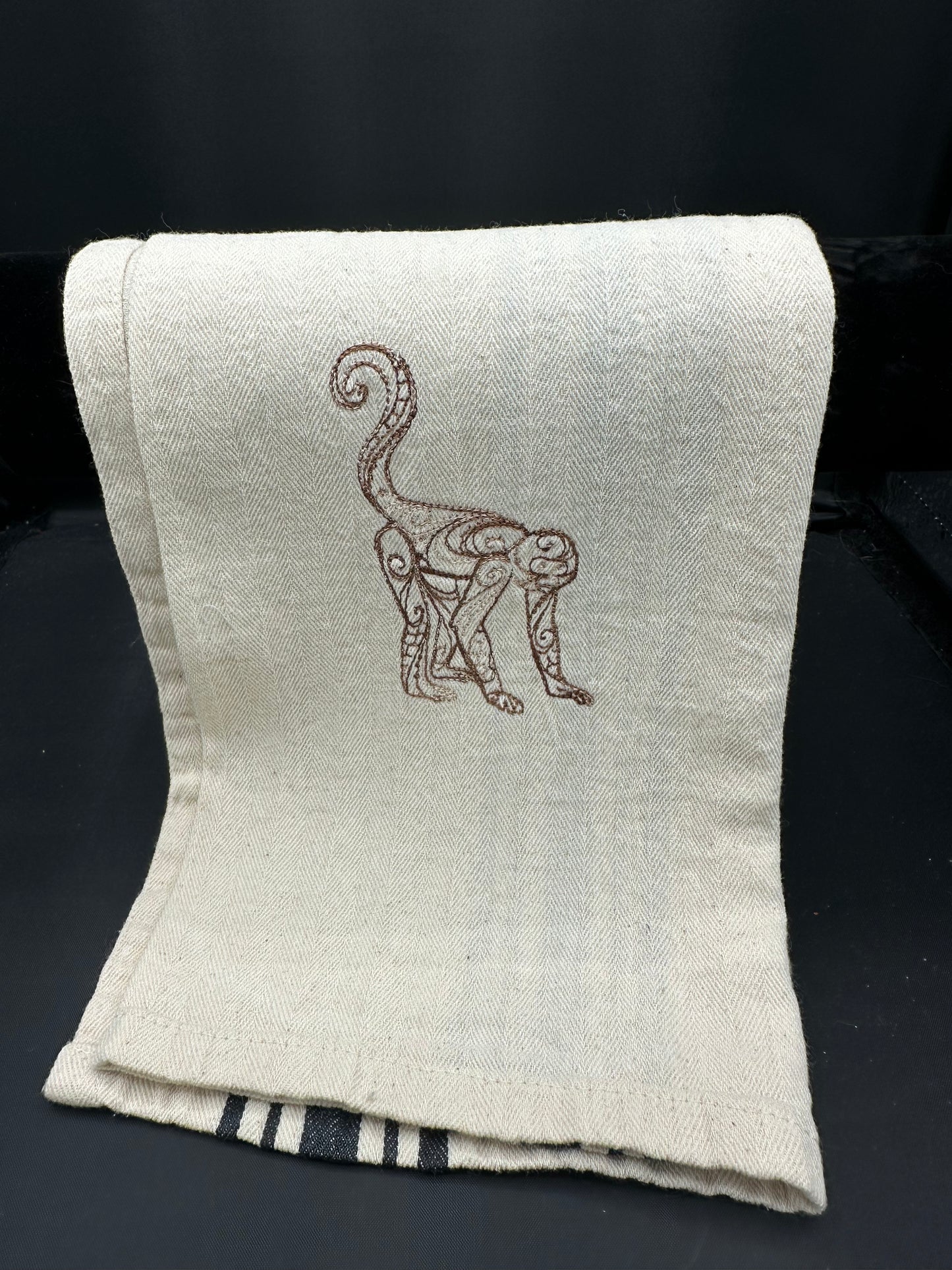 delicate - monkey towel