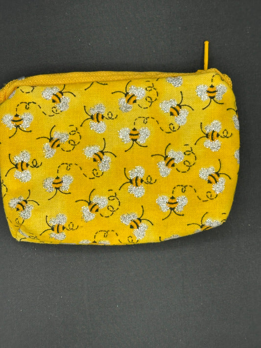 Bumble bee coin bag