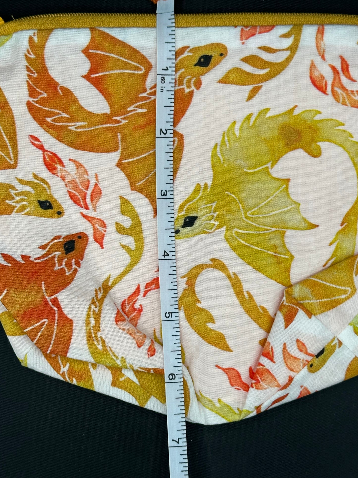 yellow and orange dragons