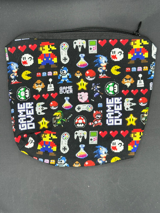 Game Over zipper pouch