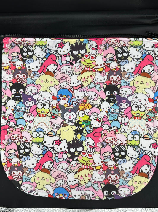 hello kitty and friends 12" purse flap