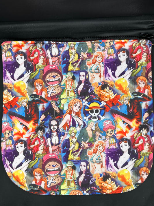 One Piece anime 12" purse flap