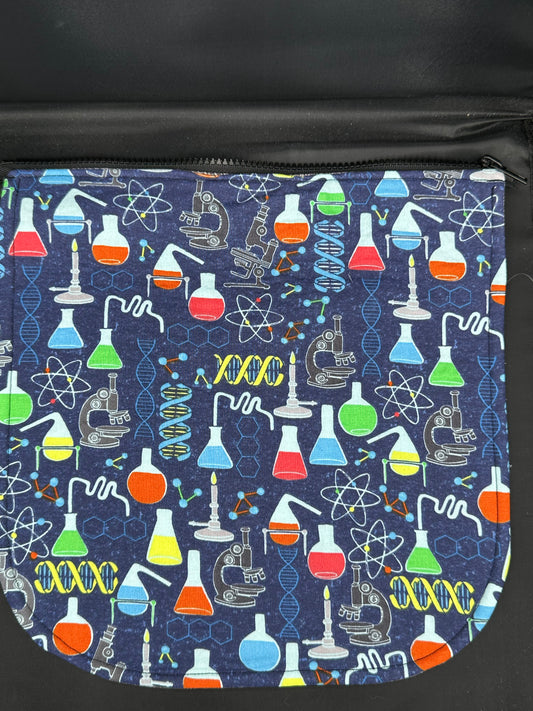 Science 12" purse flap