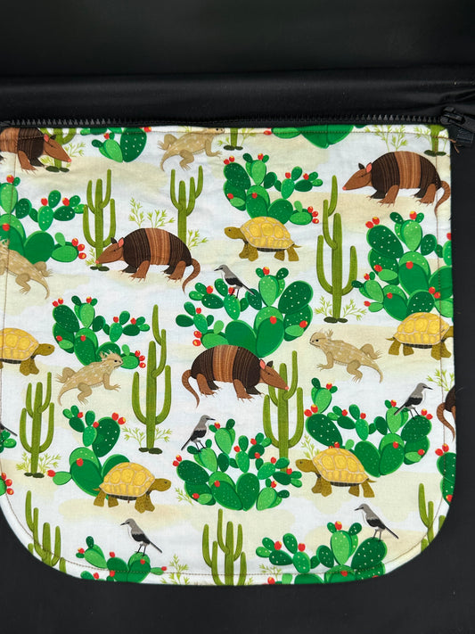 Southern Critters 12" purse flap