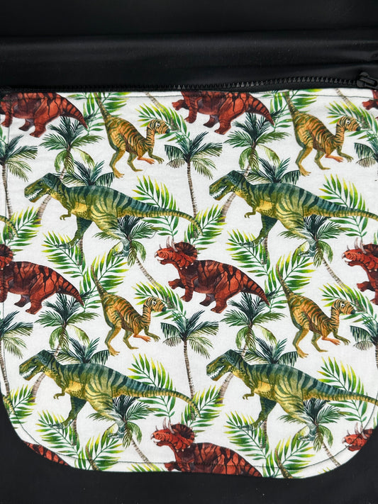 dinosaurs 12" purse flap