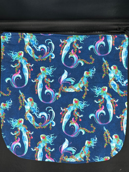 Mermaids 12" purse flap
