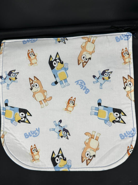 Bluey 12" purse flap