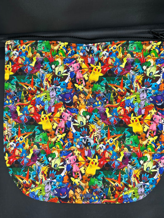 Pokemon - montage 12" purse flap