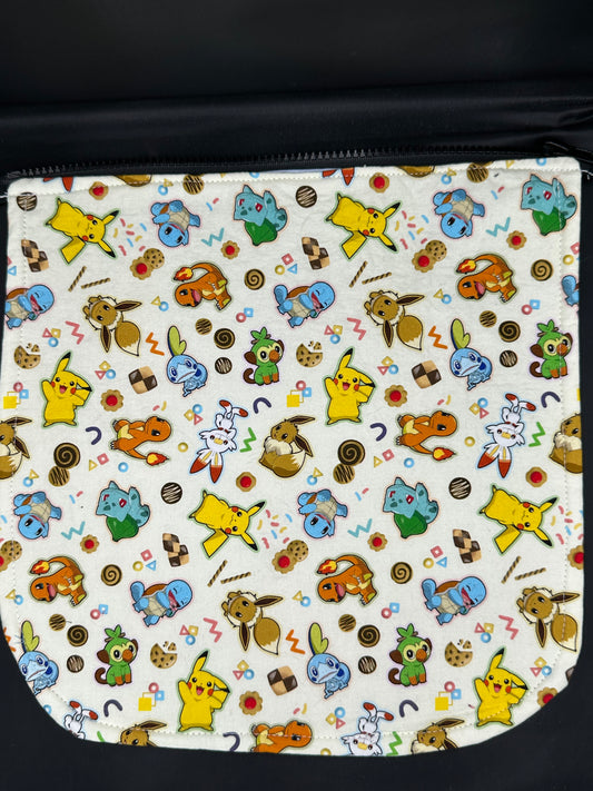 pokemon - cream 12" purse flap