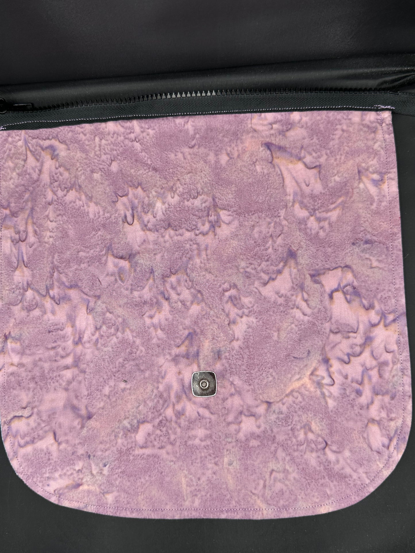 studio ghibli - purple and blue 12" purse flap