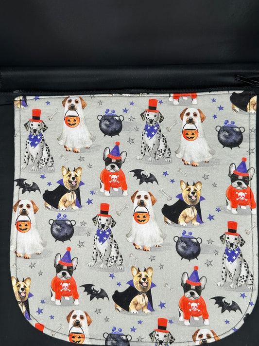 Halloween Costume Dogs 12" purse flap