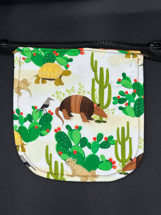 Texas animals 7" purse flap