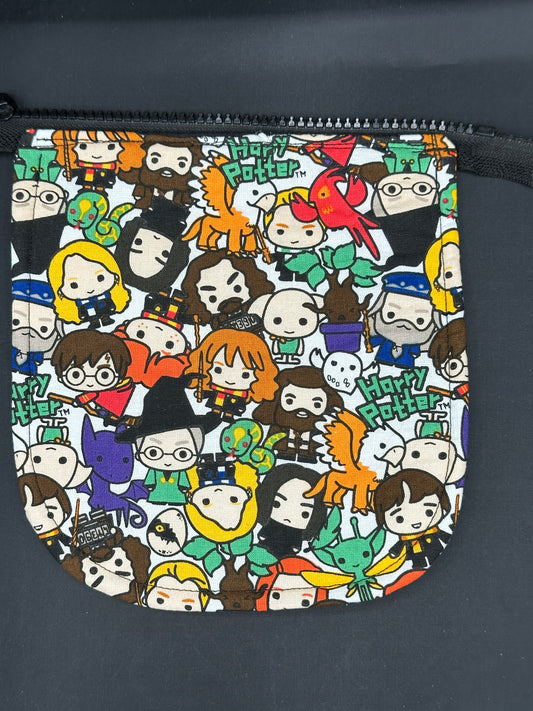 Harry Potter characters 7" purse flap