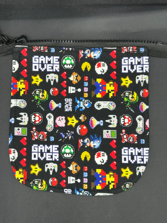 Game Over 7" purse flap