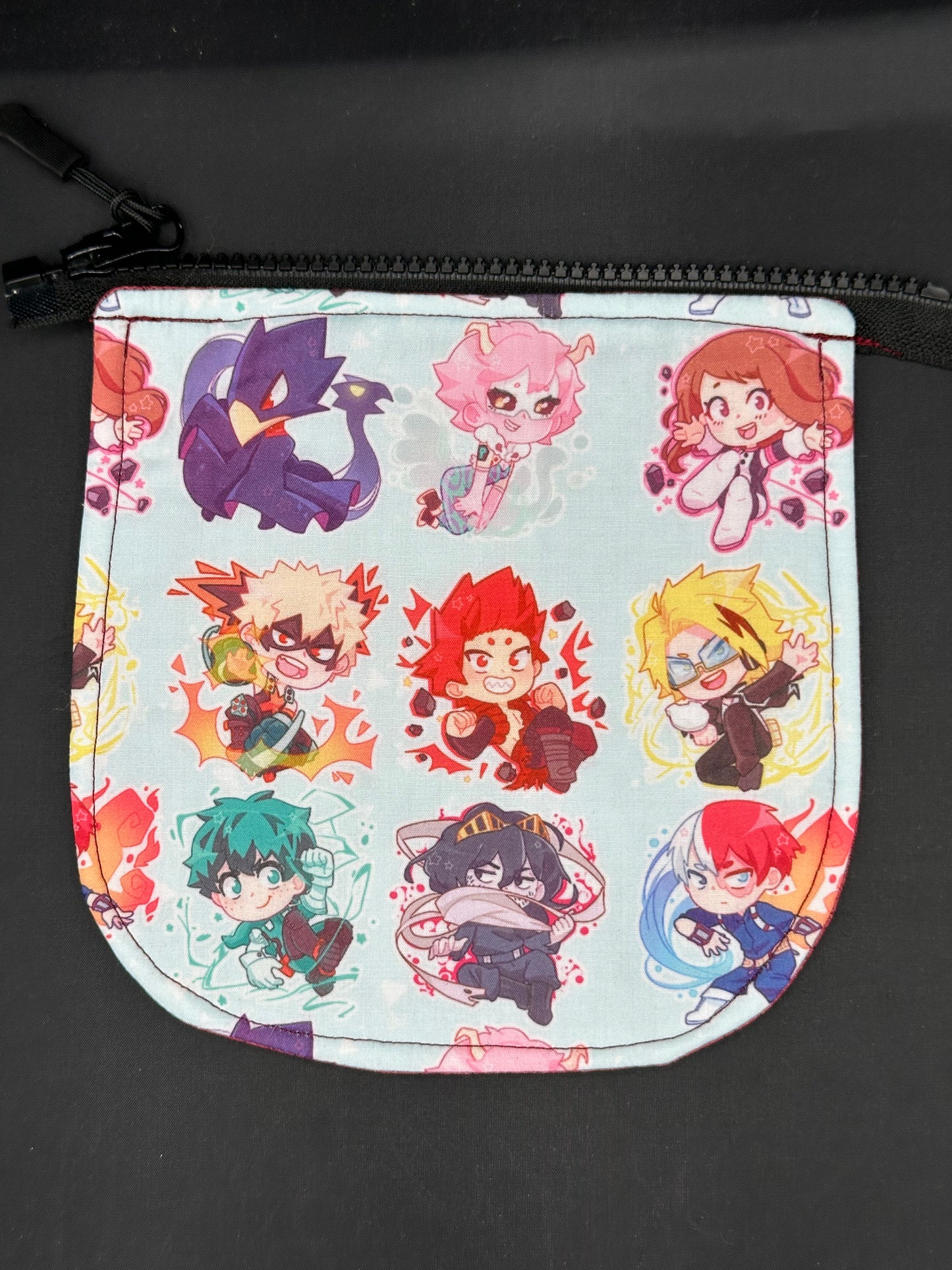My Hero Academia fan art 7" purse flap