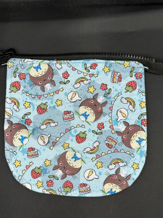 Studio Ghibli Totoro blue 7" purse flap