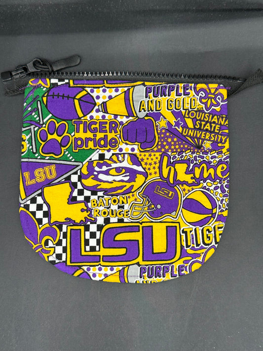 LSU 7" purse flap