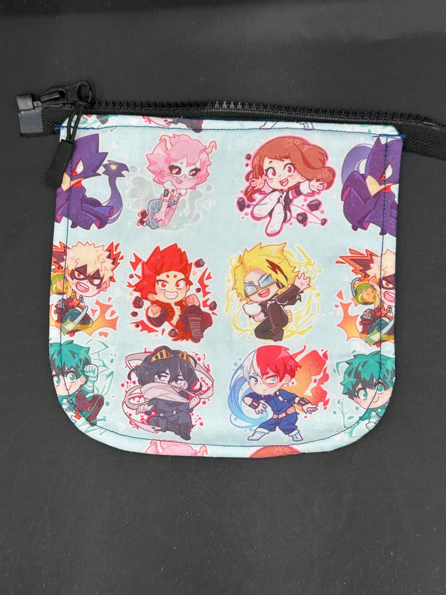 My Hero Academia fan art 7" purse flap