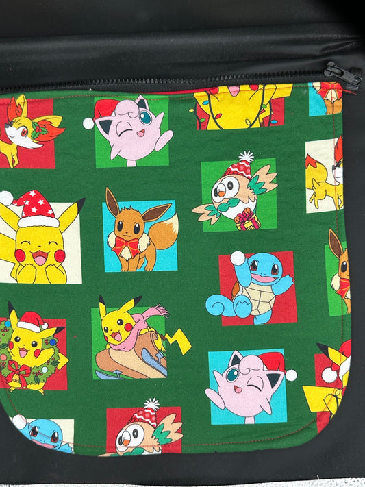 Pokemon - Christmas 12" purse flap