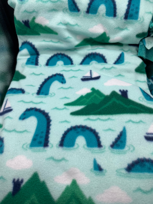 Nessie fleece blanket
