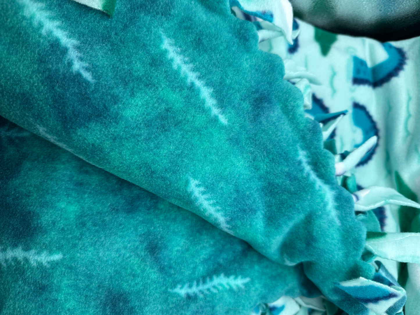 Nessie fleece blanket