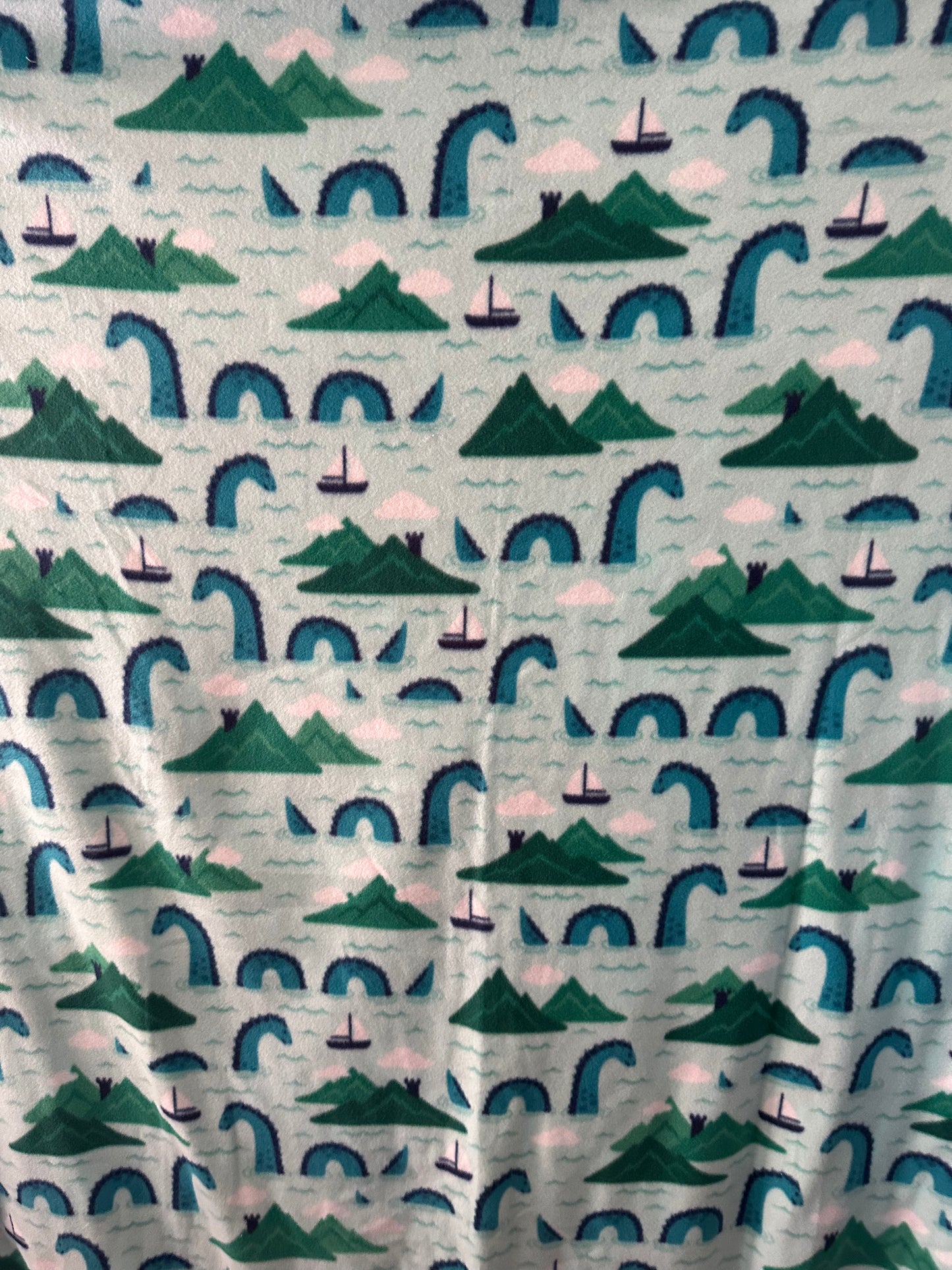 Nessie fleece blanket