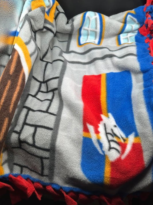 castle fleece blanket