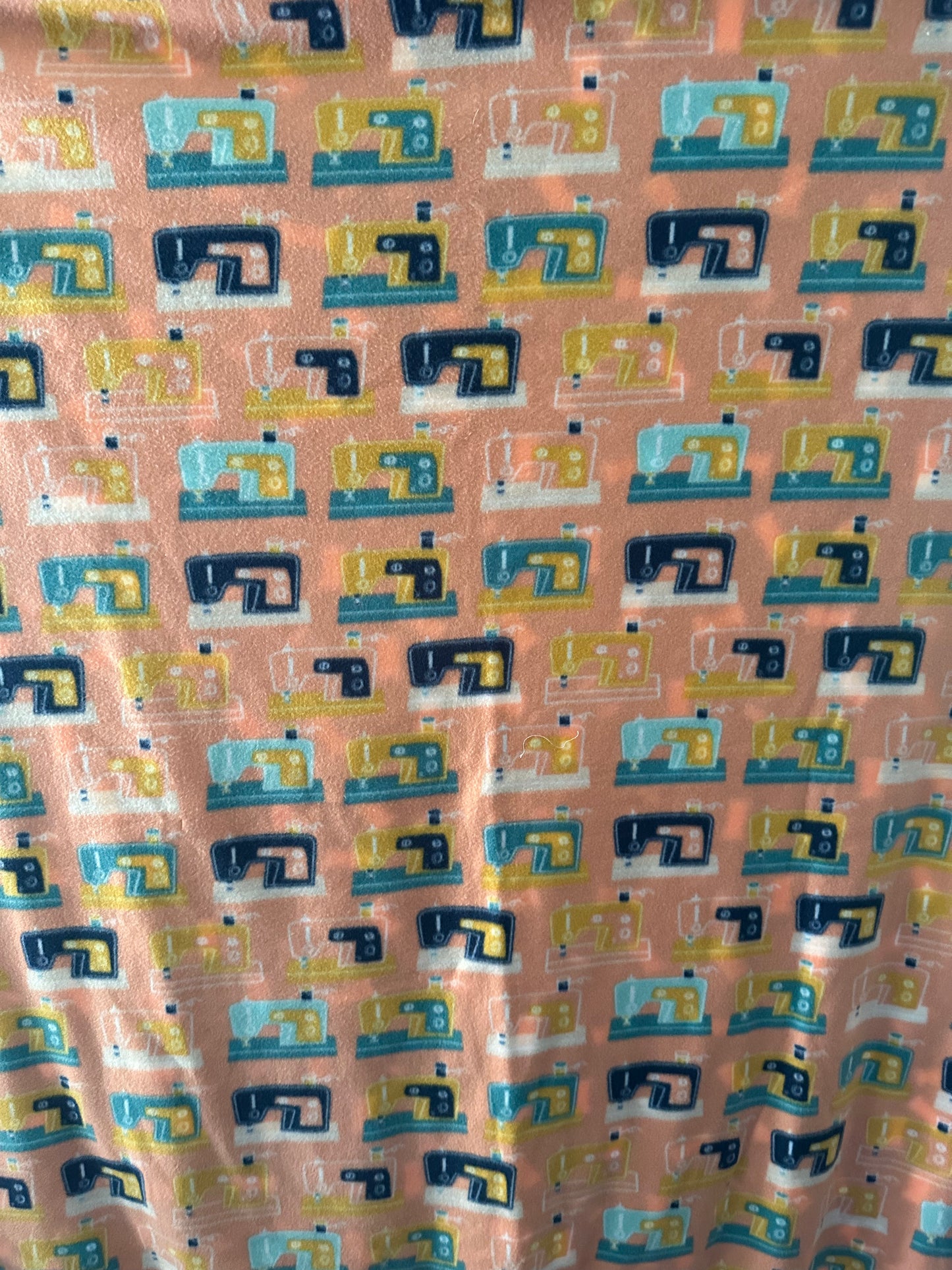 sewing fleece blanket