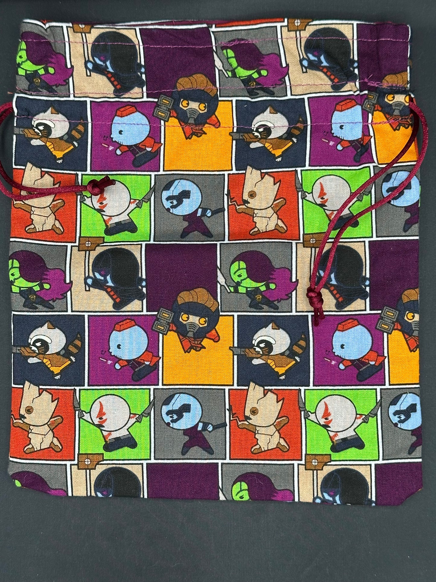 guardians of the galaxy draw string bag