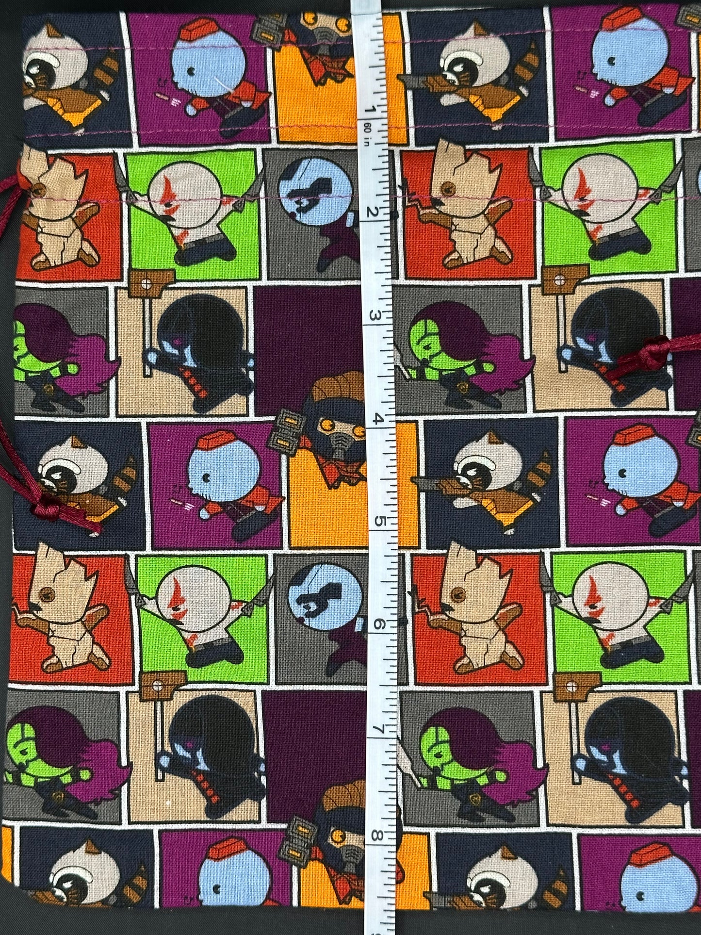 guardians of the galaxy draw string bag