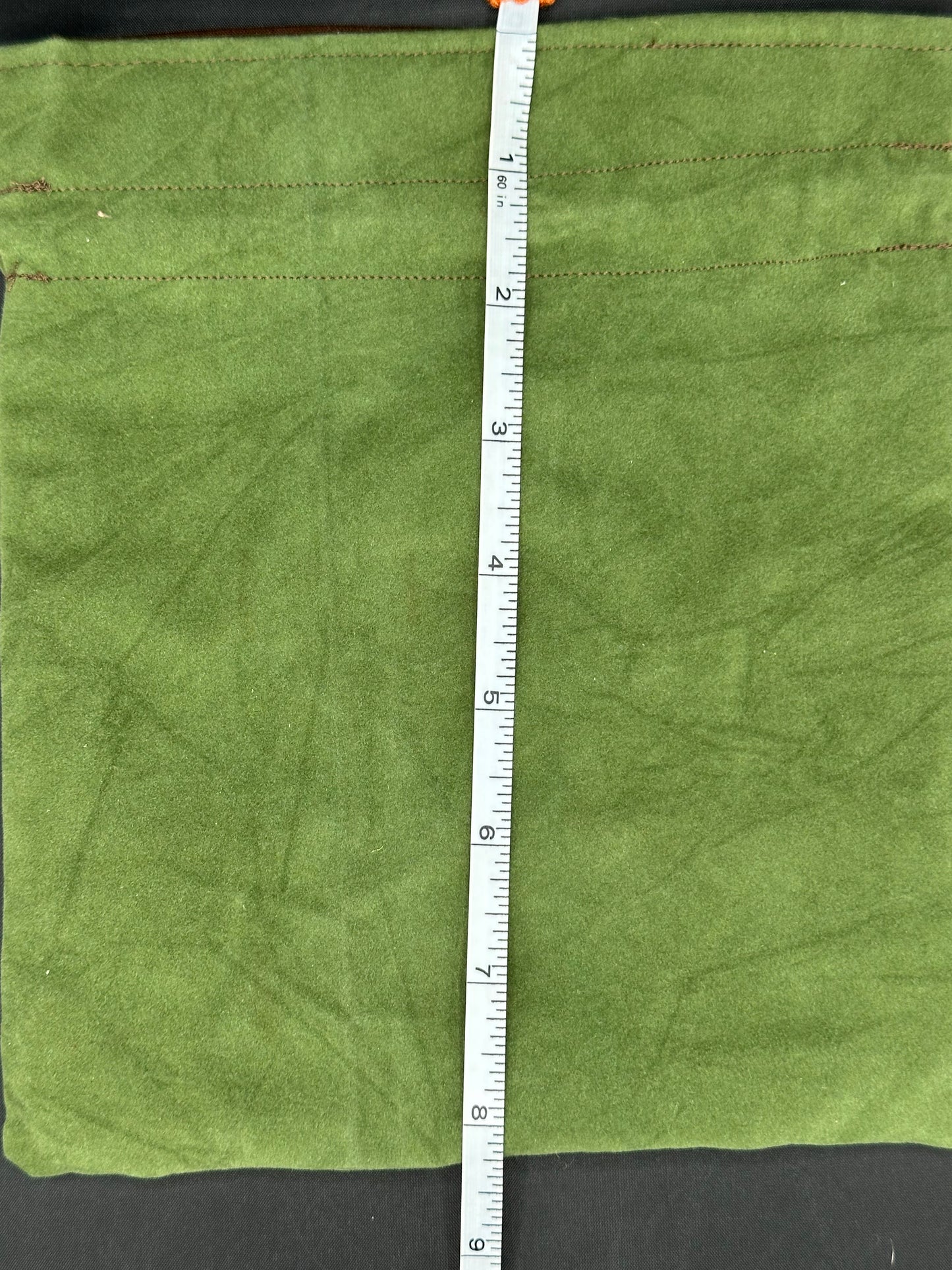 embroidered Viking draw string bag