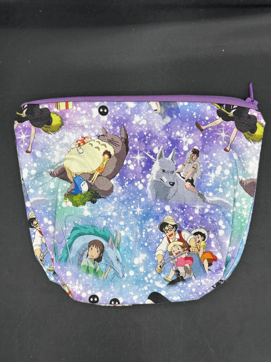 Studio Ghibli - blue and purple background