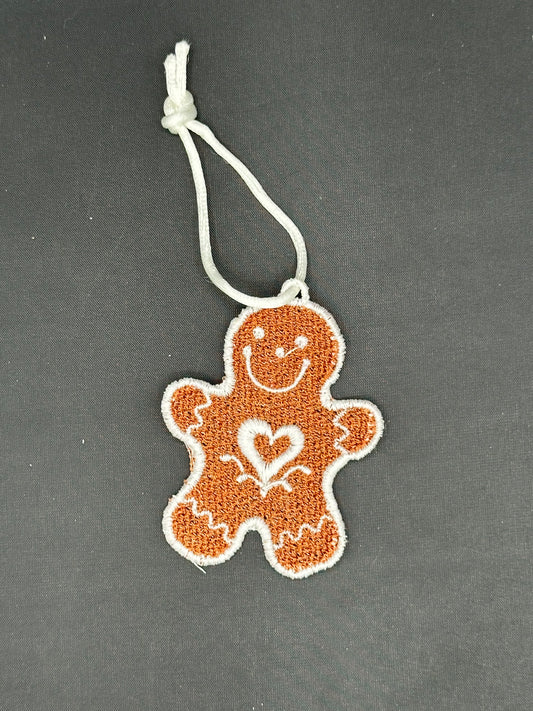 Gingerbread people ornament