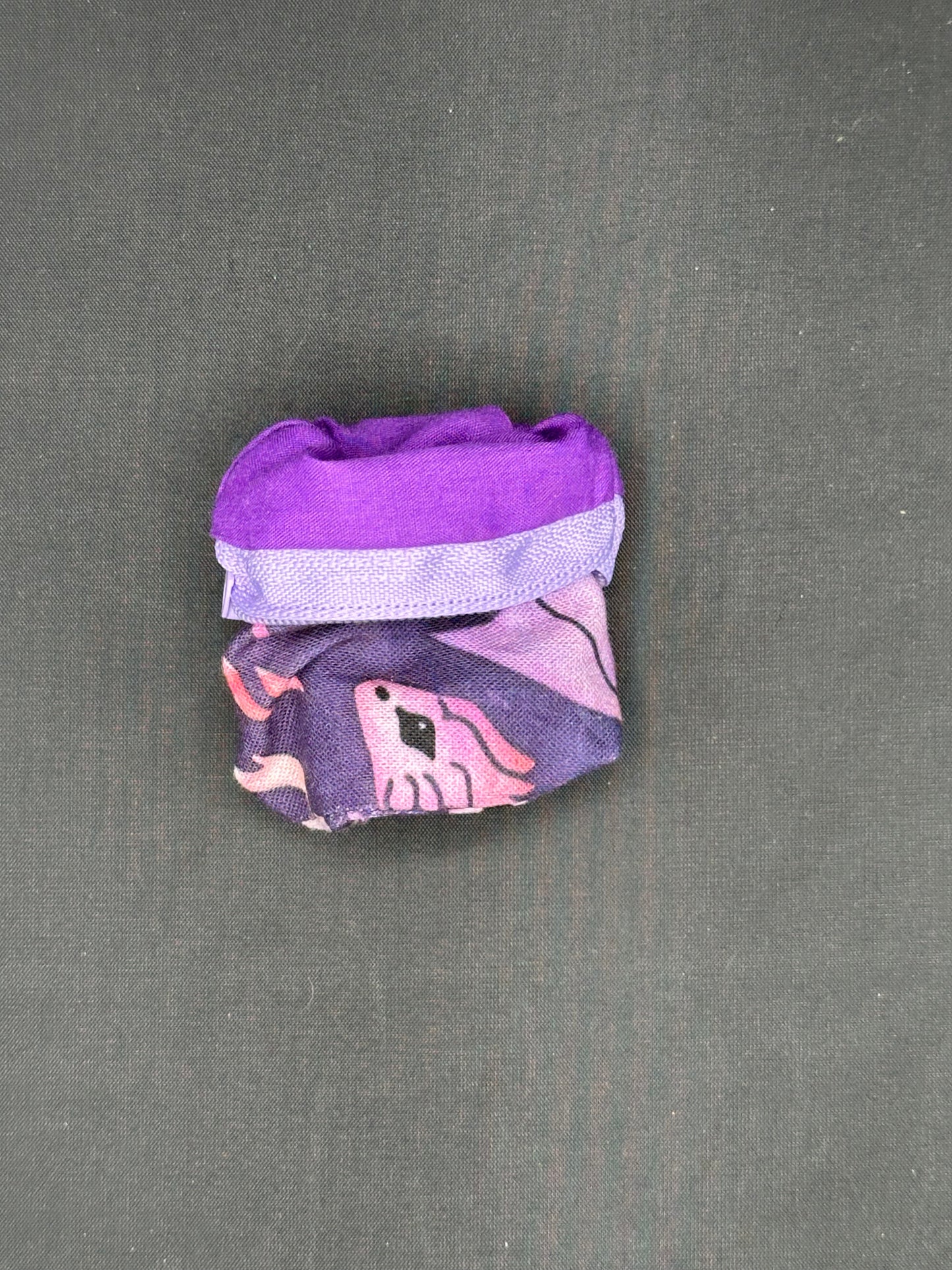 Purple Dragon on purple background