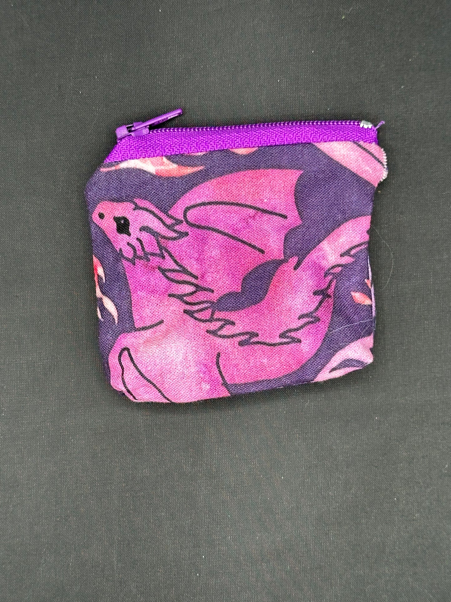 Purple Dragon on purple background