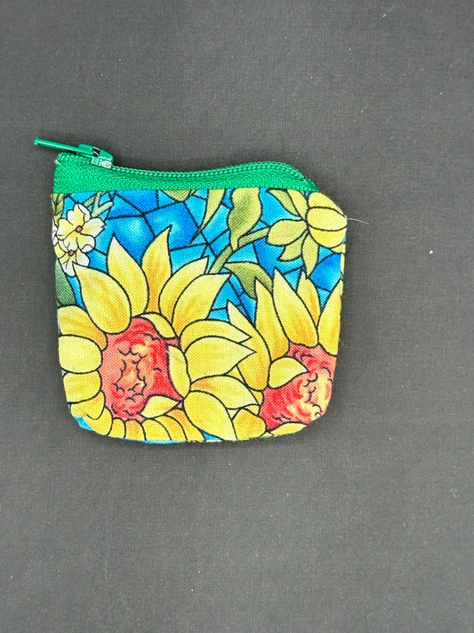 Sunflower coin bag