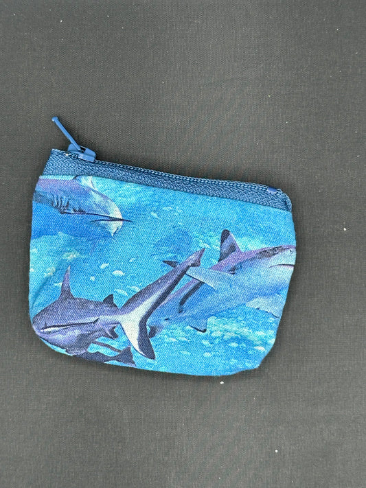 Shark coin bag