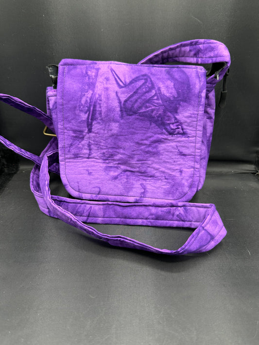 Purple 7" purse