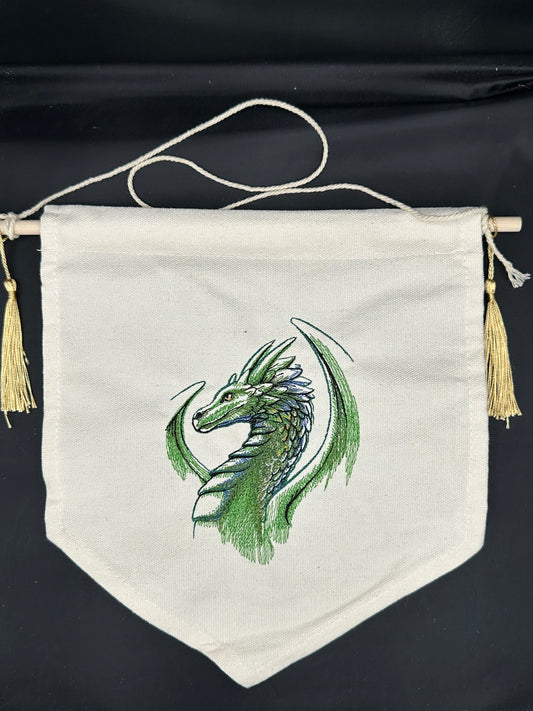 Dragon Bust on banner
