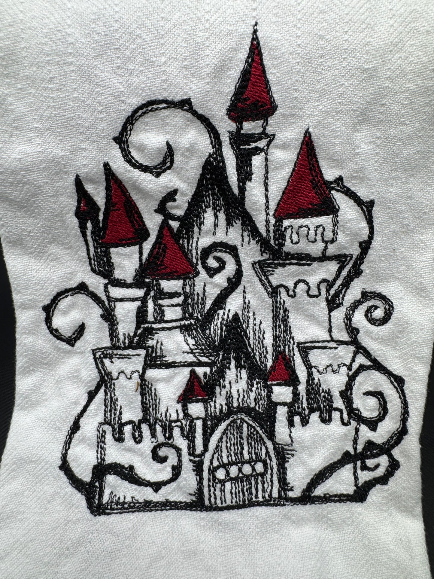 fairy castle towel