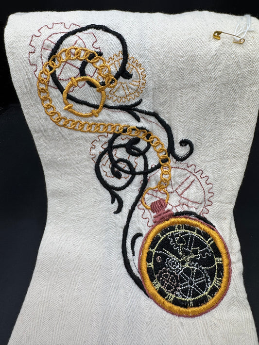Steampunk Pocket Watch towel