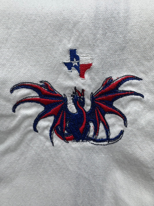 Dragon and Texas towel